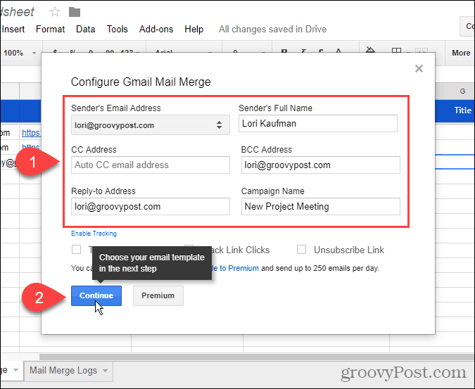 Määritä Gmail-sähköpostien yhdistäminen