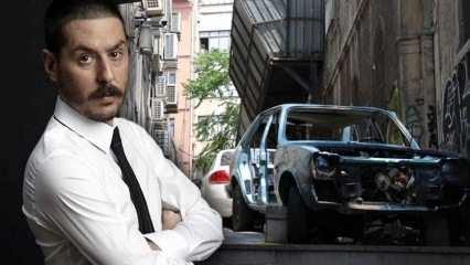 He murskastivat näyttelijä Şükrü Yıldızin auton pala palapalalta