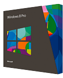 Windows 8 Pro -ohjelmistolaatikko