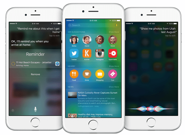 IOS 8: ta käyttävät Apple-laitteet ajavat iOS 9: tä