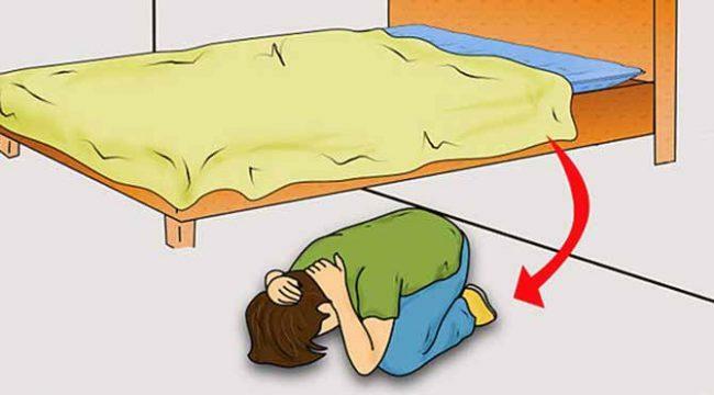 Mitä tehdä, jos maanjäristys tapahtuu yöllä nukkuessasi