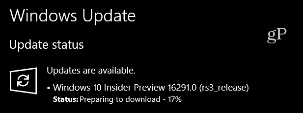 Microsoft julkaisee Windows 10 Preview Build 16291 -sovelluksen PC: lle