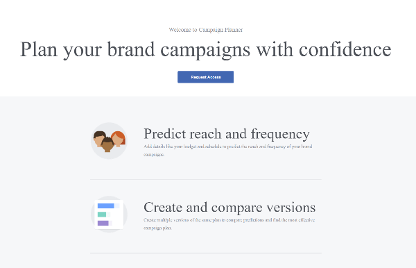 facebook-kampanjan suunnittelija