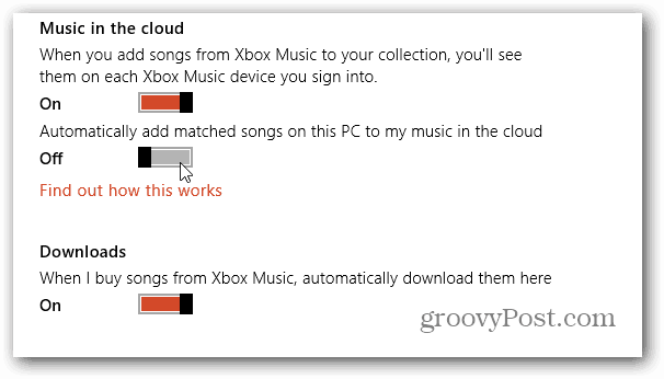 Musiikki pilvi-asetuksissa