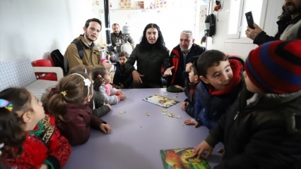 Murat Kekilli vieraili pakolaisleireillä Syyriassa