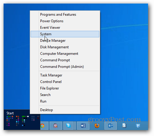 Windows 8 Power User -valikko