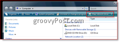 Karttataa verkkoasema Windows 7: ssä, Vistassa ja Server 2008: ssa Windows Explorerin avulla