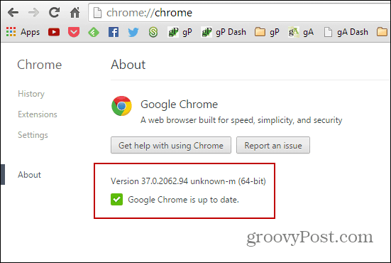 Chrome-versio
