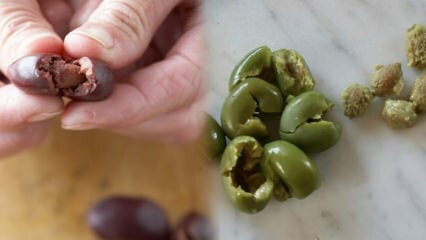 Kuinka erottaa oliivien ydin?