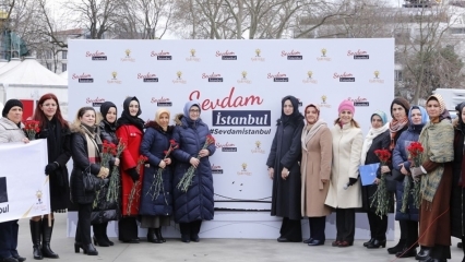 AK Party Istanbulin naishaarat ovat Sevdam Istanbulin maaliskuussa!