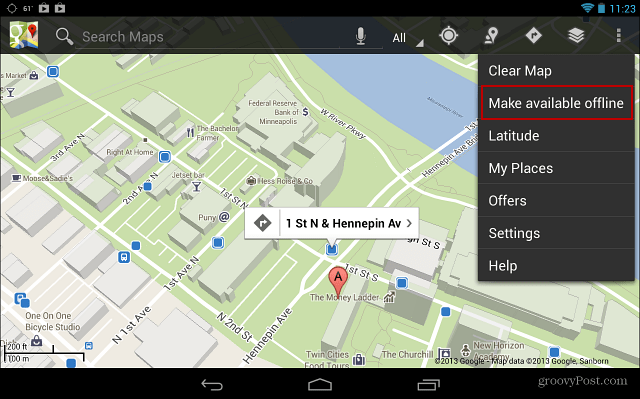 Kuinka tehdä Google Maps käytettävissä offline-tilassa Androidilla