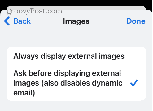 Ota kuvat käyttöön tai poista ne käytöstä Gmailissa
