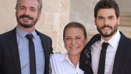 Kuuluisan näyttelijä Güneş Hayatin äiti, äitinsä, on poissa!