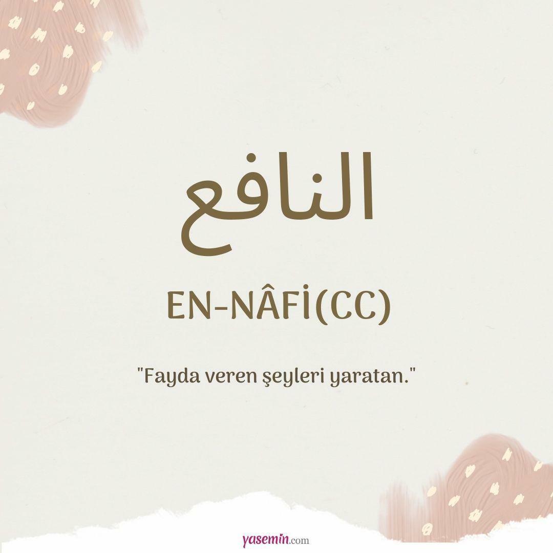 Mitä en-Nafi tarkoittaa? Mitä ovat dhikr al-Nafi ja sen hyveet?
