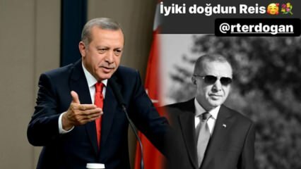 Kuuluisten nimien erityiset osakkeet presidentti Erdoğanin syntymäpäivänä