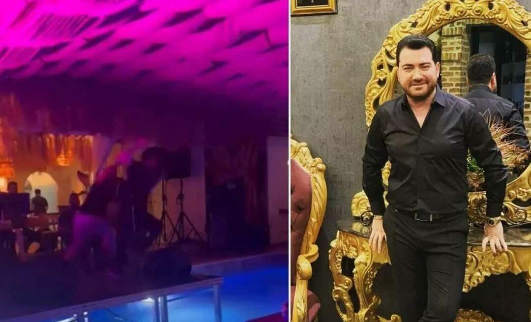 Turkkilainen laulaja Murat Kurşun putosi altaaseen faninsa kanssa juoksemassa lavalle!