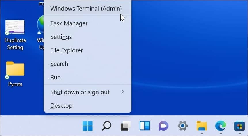 Windows Terminalin järjestelmänvalvoja