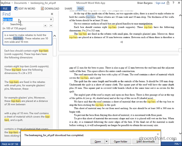 Lue ja muokkaa PDF-tiedostoja verkossa Microsoft Office Web -sovellusten avulla