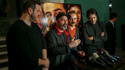 Cem Yılmaz ja Şahan Gökbakar Yılmaz Erdoğanin elokuvan ensi-illassa!