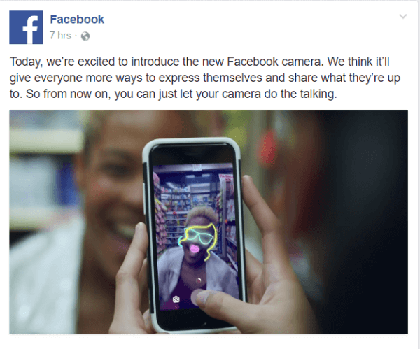 Facebook julkaisee Facebook-tarinoita maailmanlaajuisesti.