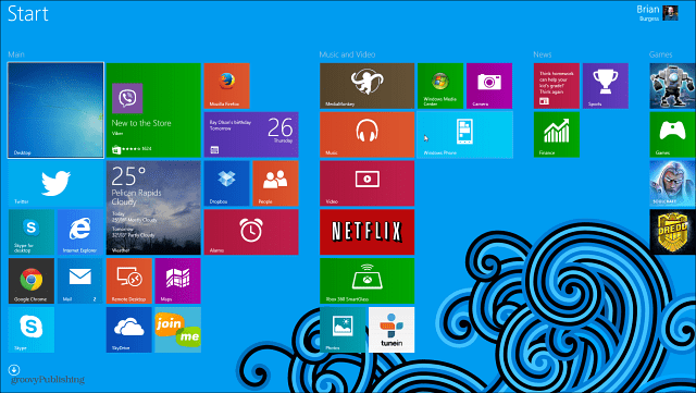 Windows 8.1 -vinkki: Tee työpöydän ja aloitusnäytön tausta samalta