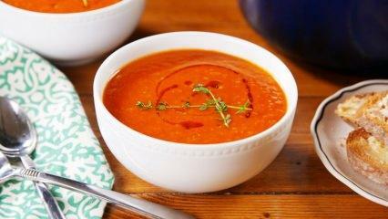 Kuinka tehdä tomaattikeittoa helpoin? Vinkkejä tomaattikeiton valmistamiseen kotona