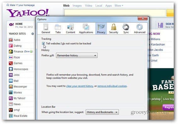 Yahoo Embraces Älä seuraa: Kuinka ottaa se käyttöön