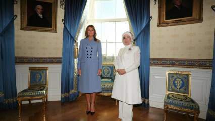 Ensimmäisen lady Lady Erdoganin vaatevaate on maailmanluettelossa! Tyylikkäimmät ensimmäiset naiset maailmassa