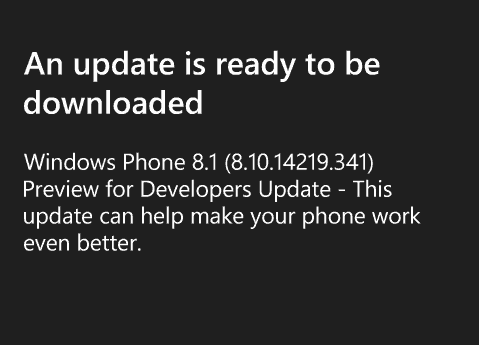 Windows Phone 8_1_Päivitä