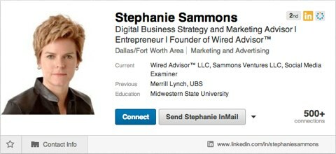 Stephanie Sammons -profiili