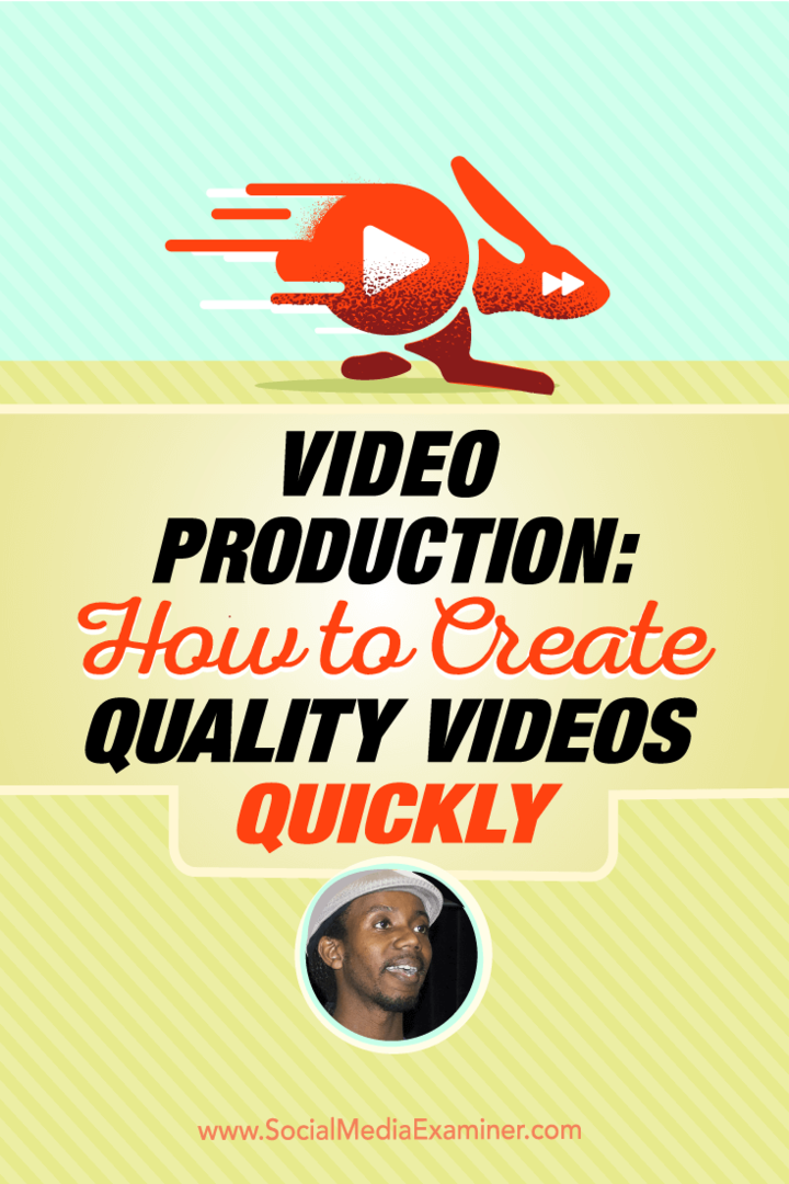 Videotuotanto: Kuinka luoda laadukkaita videoita nopeasti: Sosiaalisen median tutkija