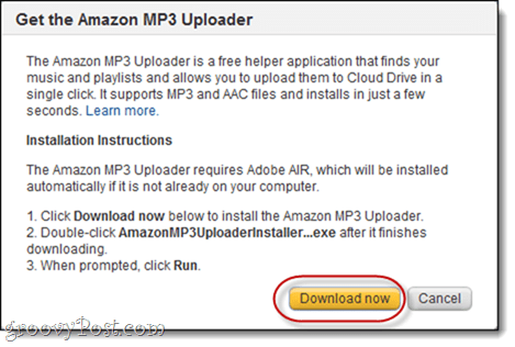 Amazon MP3 -lähetysohjelma