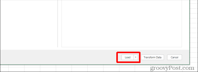 Excel-latauspainike