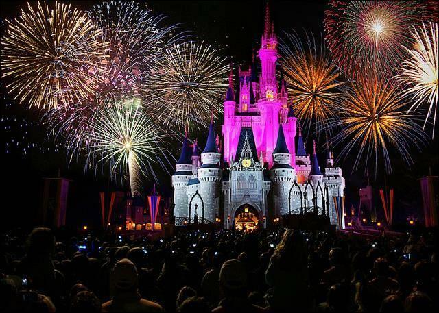 Disney World uusi vuosi