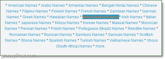 luettelo intialaisista nimistä, jotka ääntävät