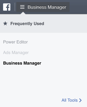 Sinulla on oltava Business Manager -tili, jotta voit käyttää Facebookin offline-tapahtumia.