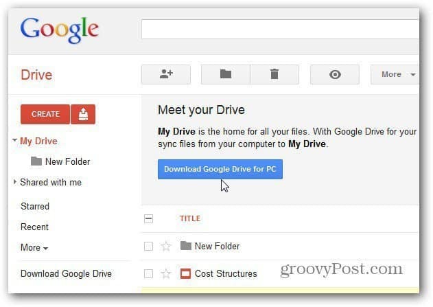 Lataa Google Drive