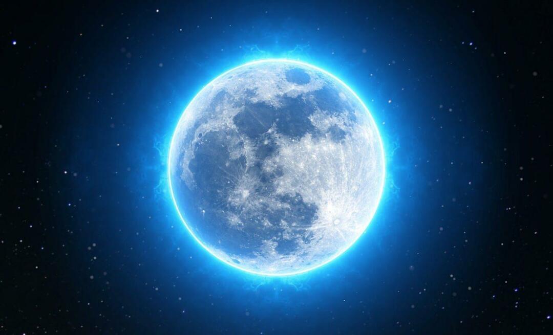 Mikä on Blue Moon? Milloin Blue Moon tulee? Näkyykö se Turkista? 