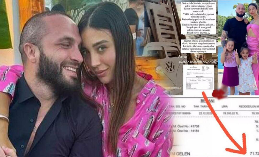 Surullisia uutisia Berkay Şahinille ja hänen vaimolleen Özlem Adalle! Tuotemerkki, jonka hän haastaa oikeuteen...