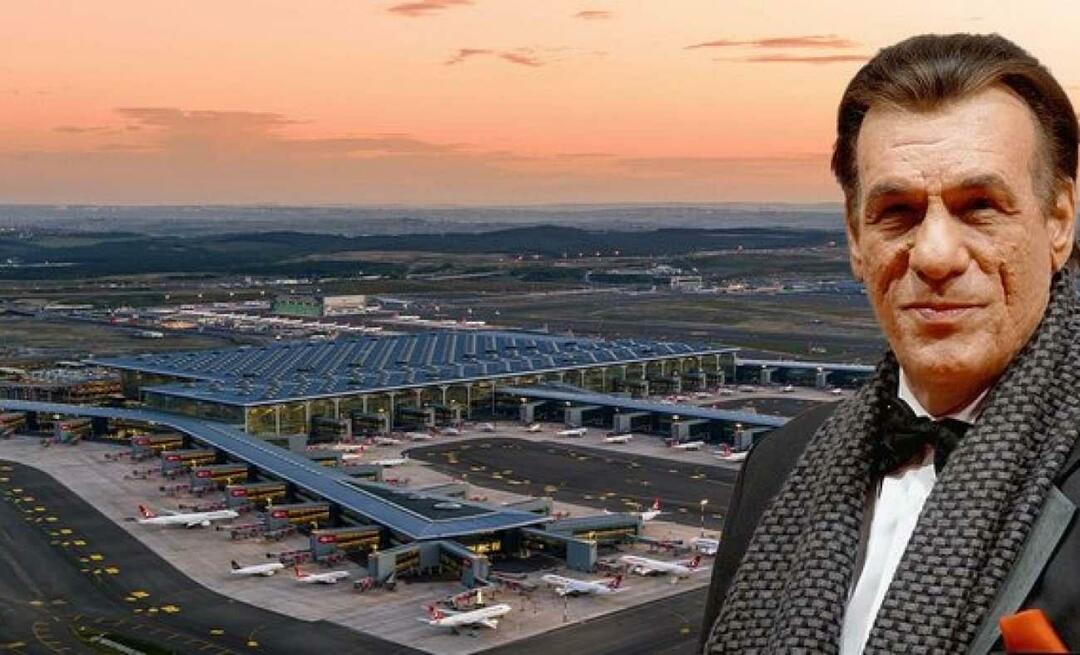 Maailmankuulu näyttelijä Robert Davi ihaili Istanbulin lentokenttää!