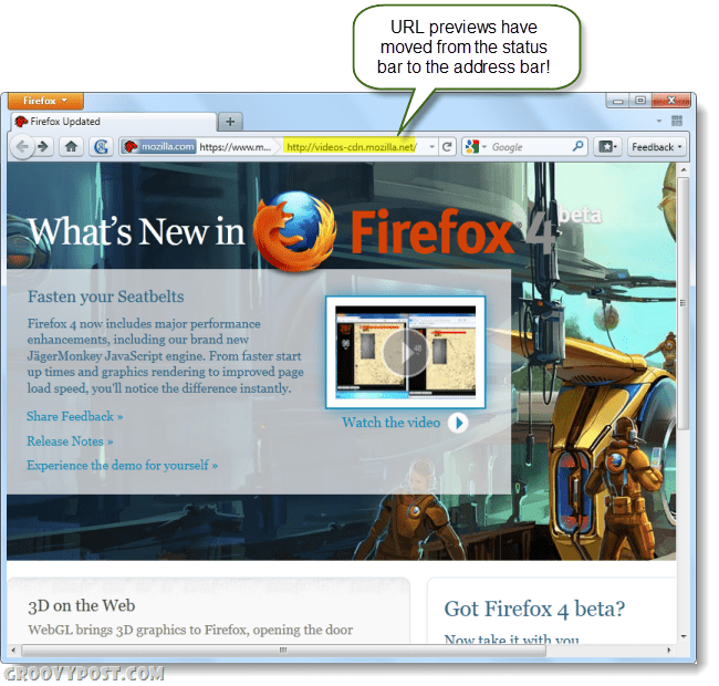 Firefox 4 Beta 7 on uudistanut moottorit