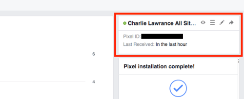 Löydä pikselitunnuksesi Facebook-mainoshallinnasta.