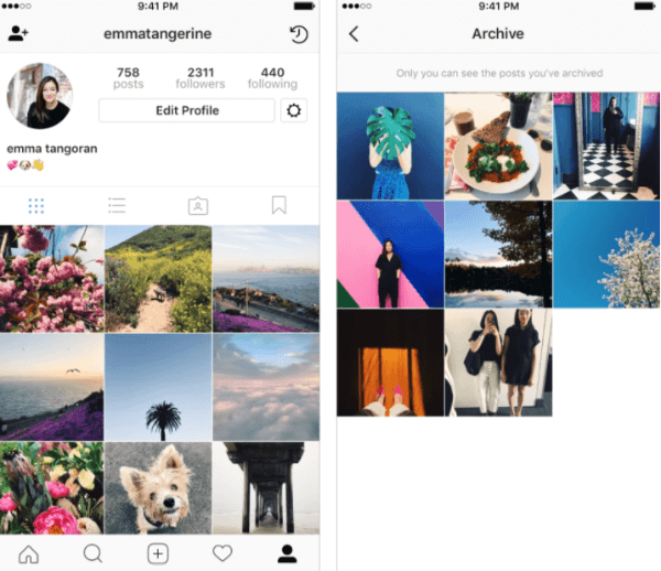 Instagram julkaisi uuden arkistointiominaisuutensa laajasti kaikille käyttäjille. 