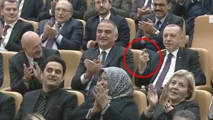 Presidentti Erdoğanin palkintoseremoniassa esittämä Amir Ateşin erityinen pyyntö!