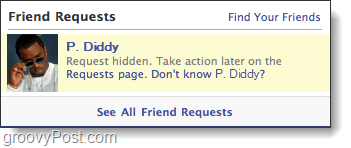 facebook piilotettu ystäväpyyntö