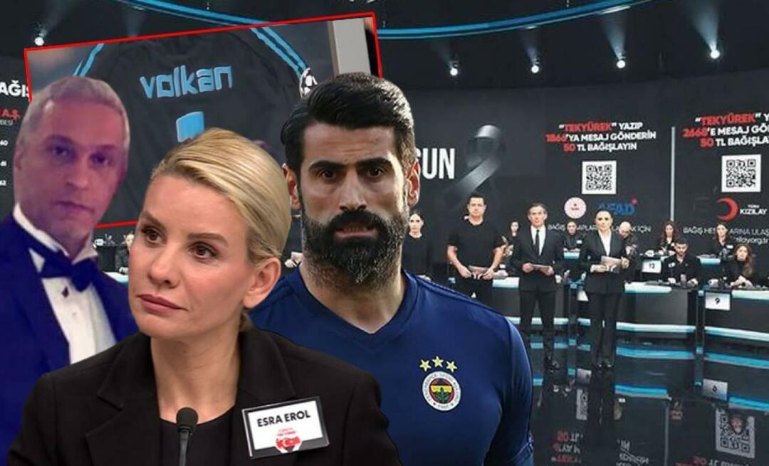 Volkan Demirelin pelipaita on myyty korkealla hinnalla! Esra Erolin vaimo Fenerbahce...