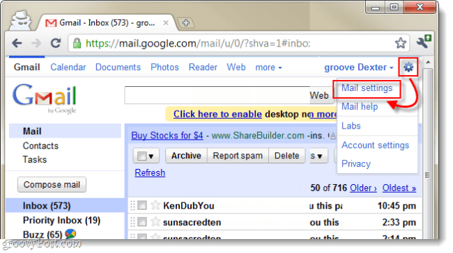 Kuinka varmuuskopioida Gmail tietokoneellesi Gmailin offline-tilassa