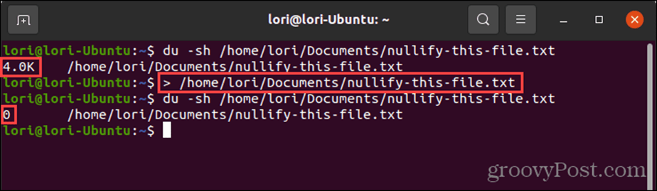 Uudelleenohjaus nulliin Linuxissa
