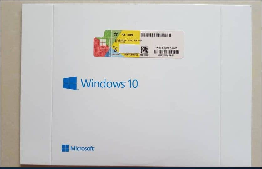 OEM System Builder Windows 10 -tuoteavain