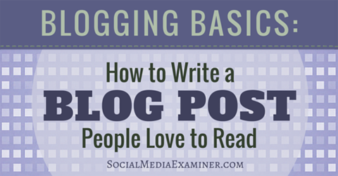 kirjoita blogikirjoitus, jota ihmiset rakastavat